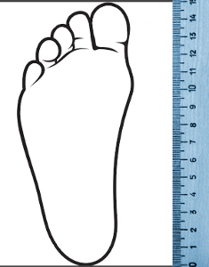 Измерение стопы