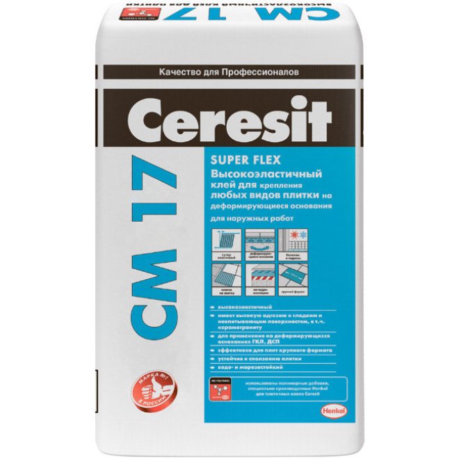 Ceresit CM 17 клей для керамогранита