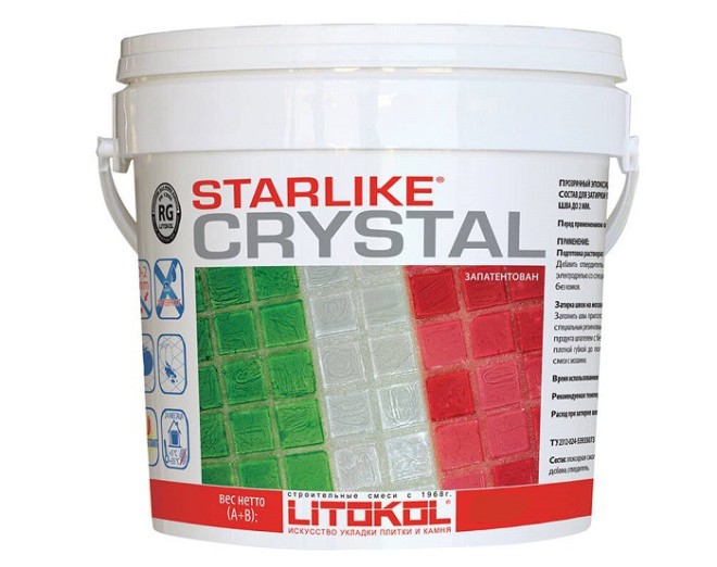 затирка Starlike C. 350 Crystal Литокол