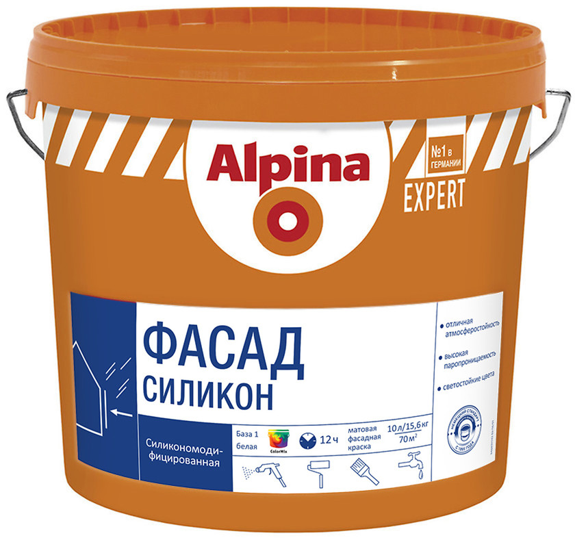 Краска для фасада Alpina Expert