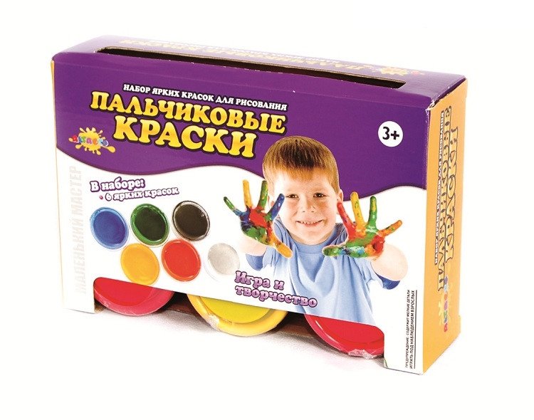 Детские пальчиковые краски