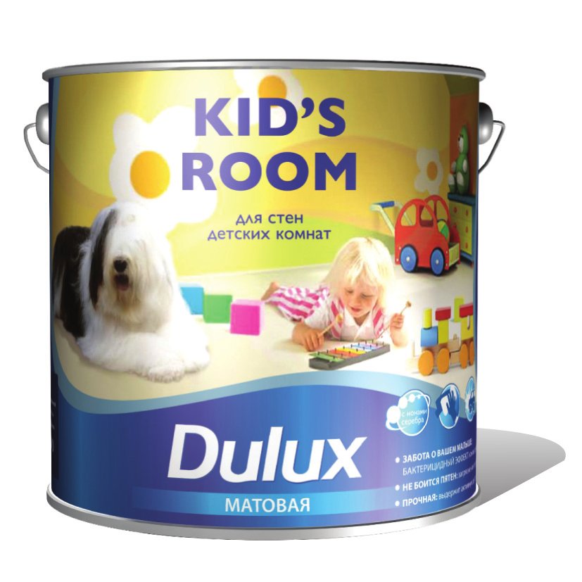 Краска для детских комнат Dulux