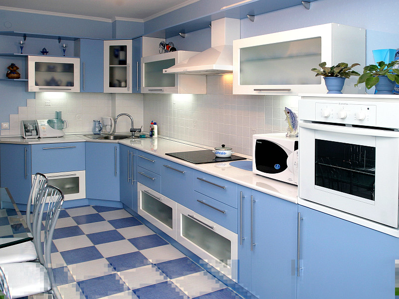 Голубая кухня