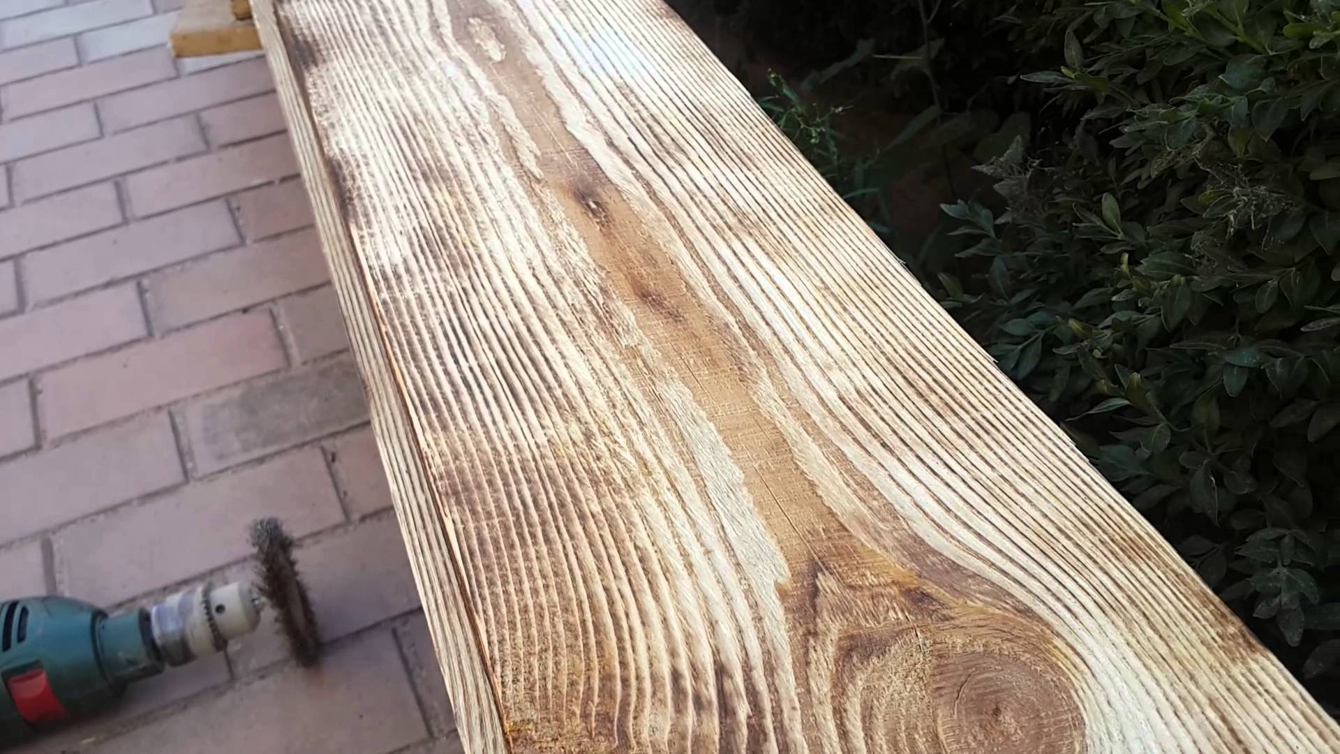 Колорирование древесины