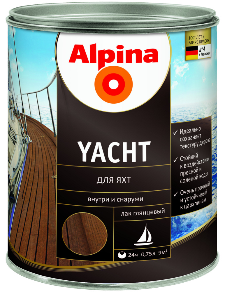 Лак Alpina яхтный